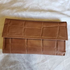 RARE! Vintage Fandango Calfskin Flap Trifold Wallet